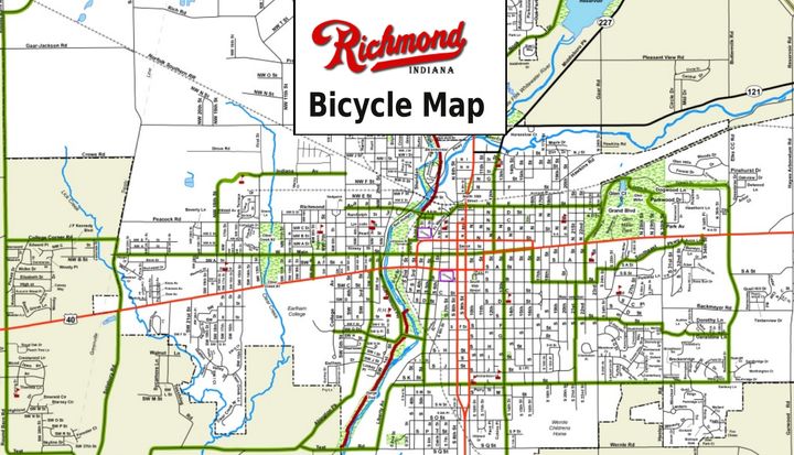 A guide to DIY bike route maps:  How the Richmond, Indiana bike route was made